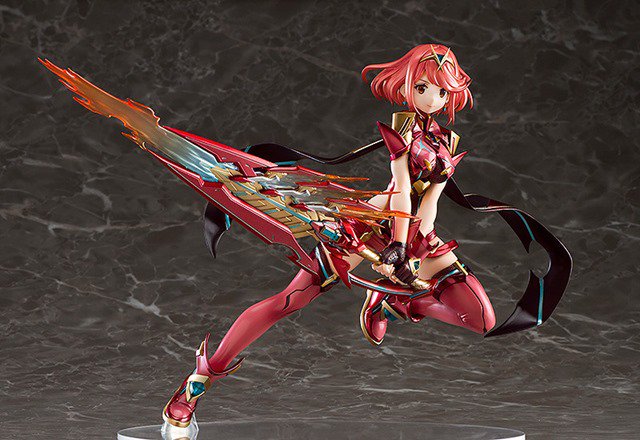 pyra and mythra statues
