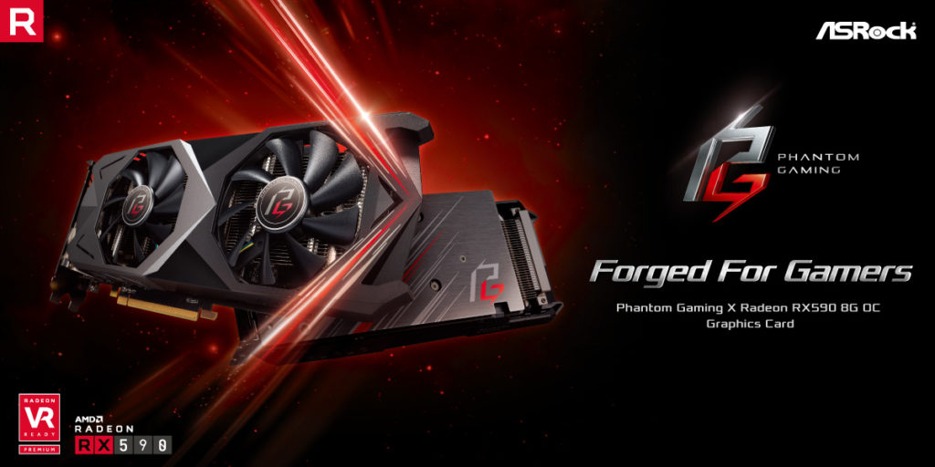 Asrock Announces Phantom Gaming X Radeon Rx590 8g Oc Graphics Card The Reimaru Files