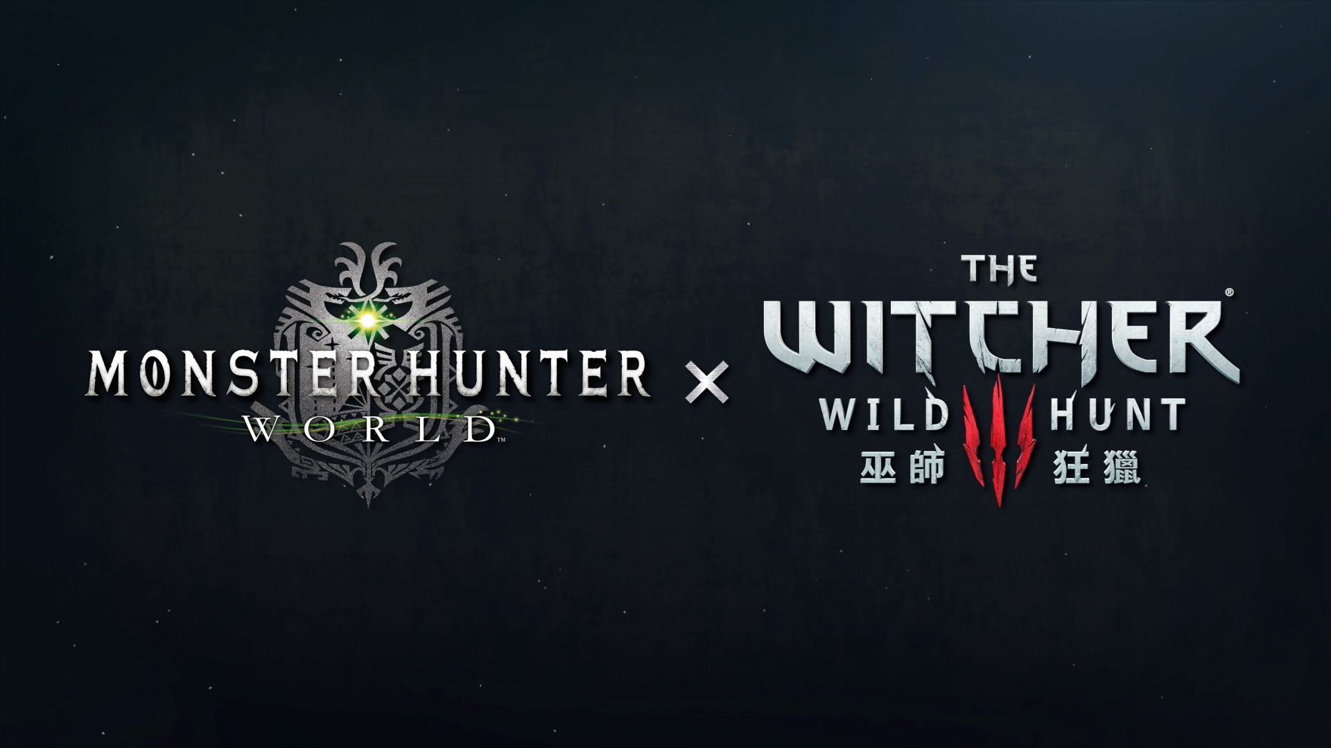 monster hunter world the witcher 3 geralt logo