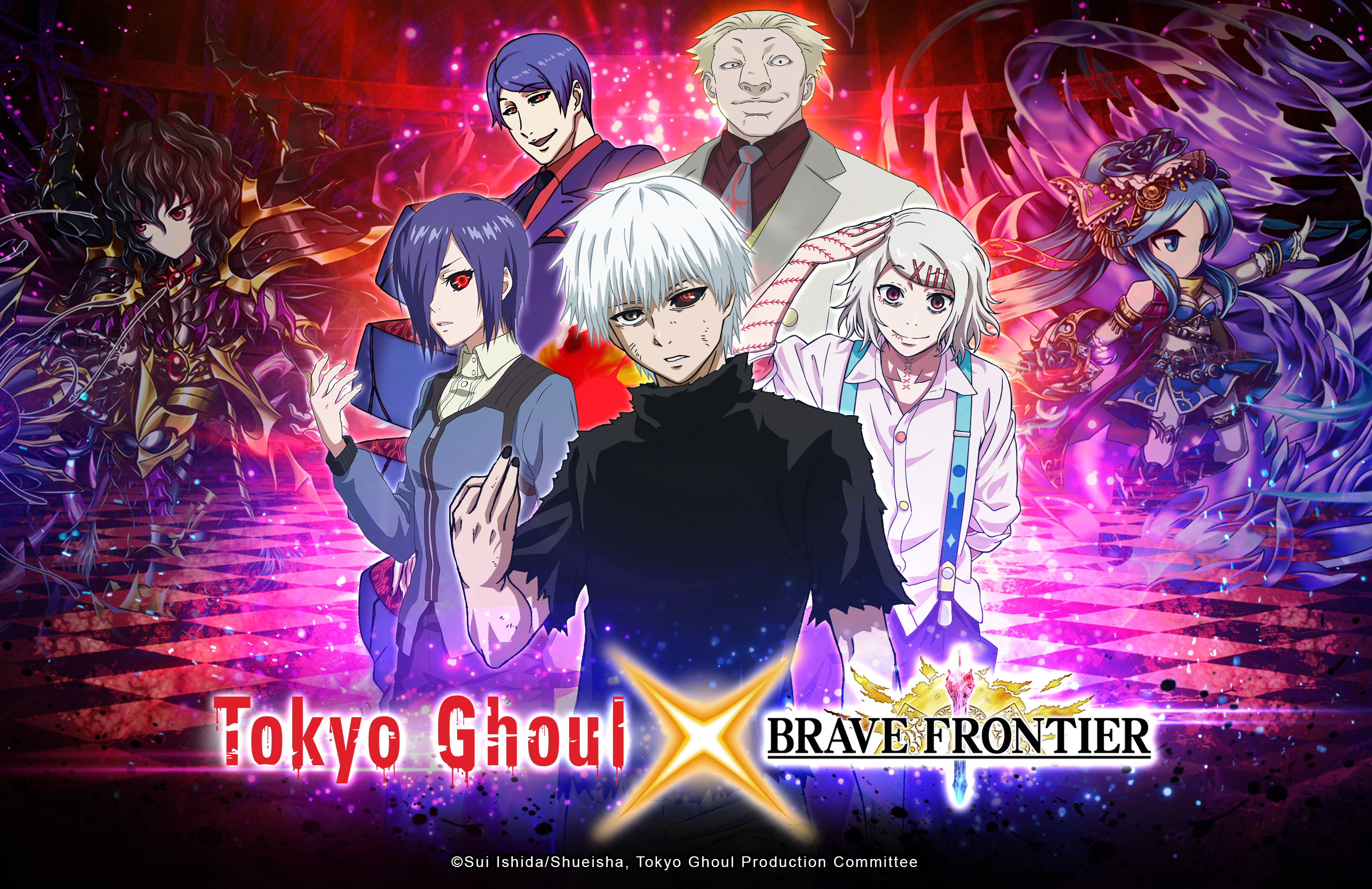 Brave Frontier X Tokyo Ghoul Collaboration Announced
