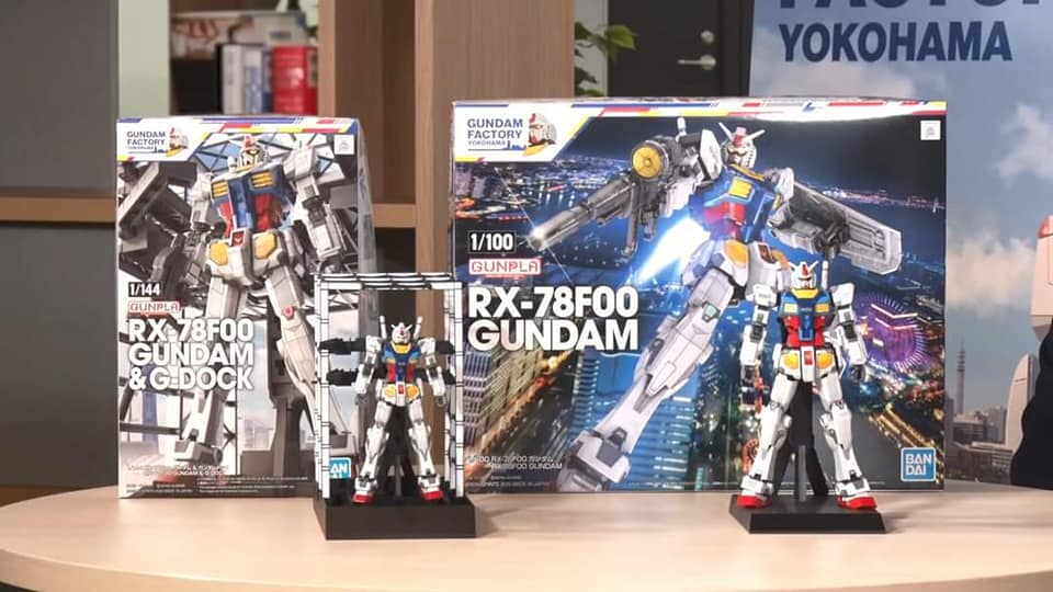 Details about   Premium Bandai Gundam Factory Yokohama 1/100 RX-78F00 Plastic Model Very Rare 