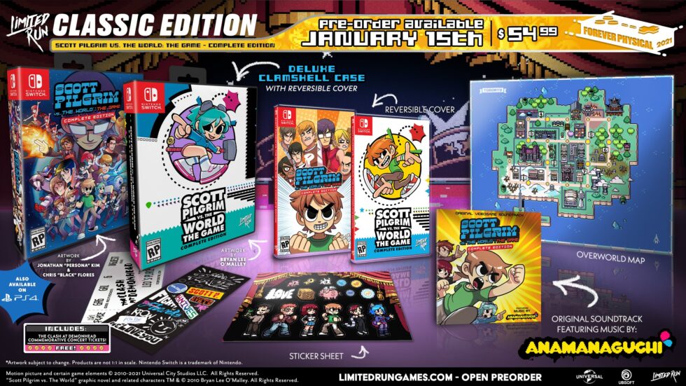 Scott Pilgrim Vs. The World The Game Complete Edition Gets Limited